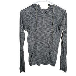 Outdoor Research Sweatshirt Women's XS Gray Hoodie Pullover 1/4 Zip Athletic